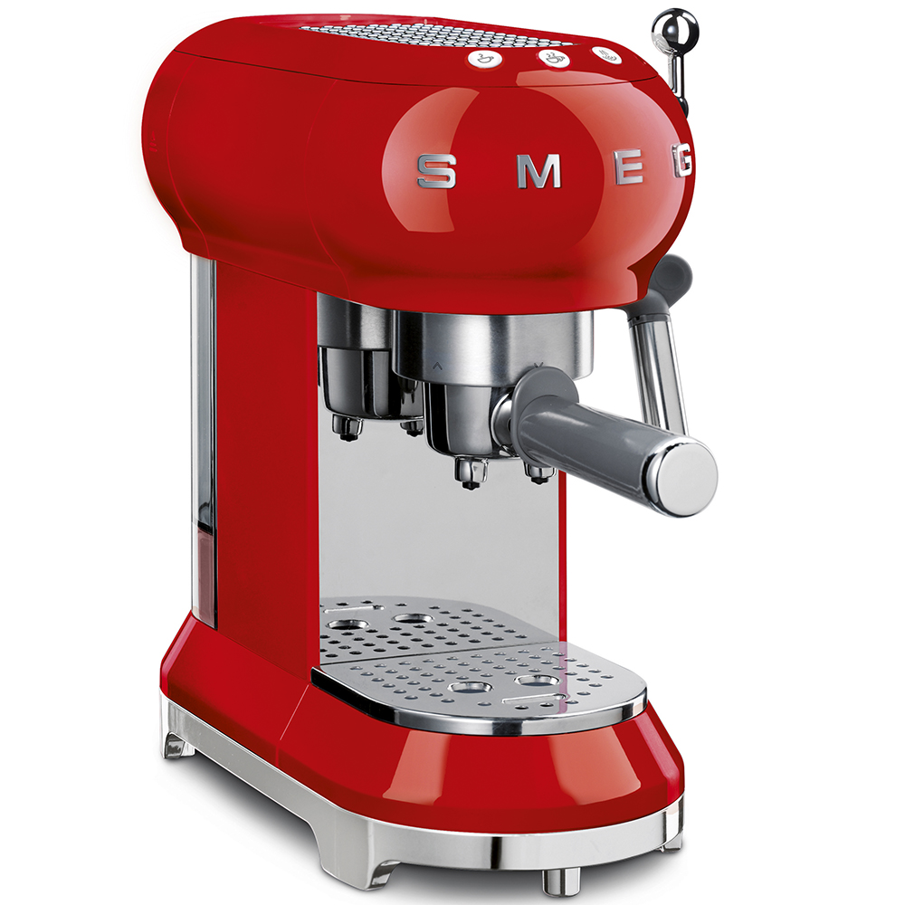 Smeg Ecf Rdeu Siebtr Ger Kaffeemaschine Rot